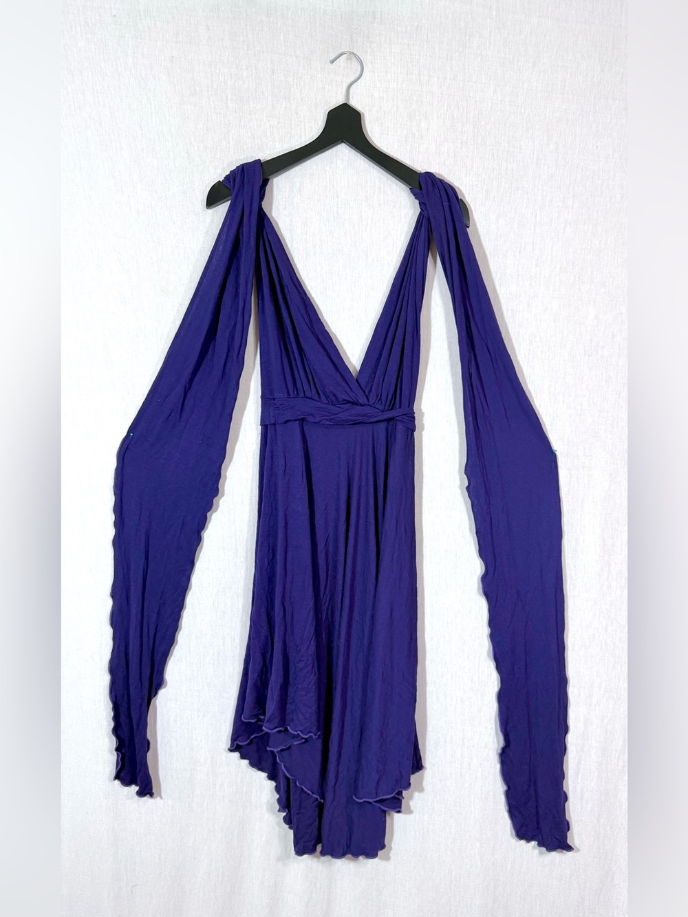 Purple S/M Purple infinity midi Dress